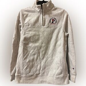 UPenn University of Pennsylvania Quakers Champion Reverse Weave Pullover, Medium